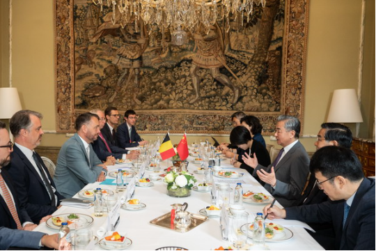 王毅同比利时副首相兼外交大臣普雷沃会谈2 王毅同比利时副首相兼外交大臣普雷沃会谈2