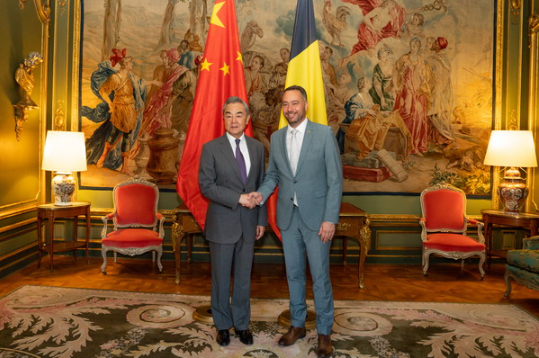 王毅同比利时副首相兼外交大臣普雷沃会谈1 王毅同比利时副首相兼外交大臣普雷沃会谈1